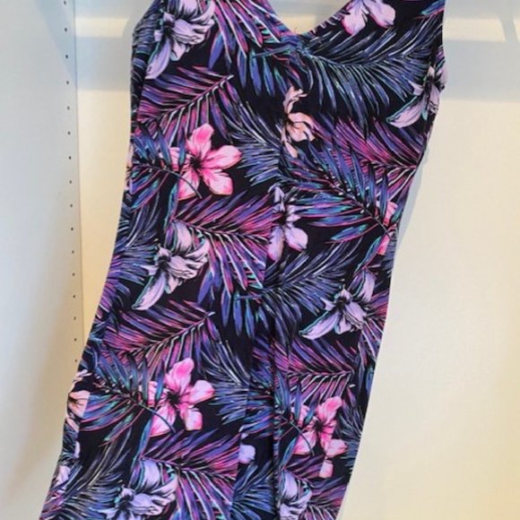 Tropical flower dress - Picture 4 of 4